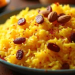 saffron rice recipe