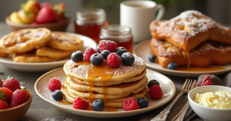 sweet breakfast foods